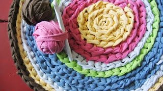 ПЛЕТЕНЫЕ КОВРИКИ на пол своими руками