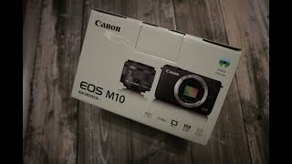 Canon EOS M10 15-45mm IS STM Kit Black комплектация и первое впечатление