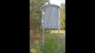 Видеоинструкция. Монтаж подставки под Резервуар разборный вертикальный