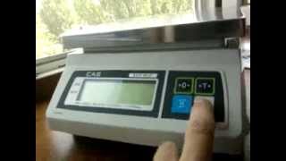 Фасовочные весы CAS SW-20D