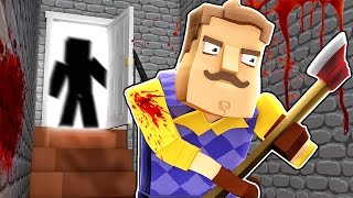 ОЧЕНЬ СТРАННЫЙ СОСЕД - МАНЬЯК ! - МАЙНКРАФТ ROLEPLAY #4 ! HELLO NEIGHBOR МУЛЬТИК ДЛЯ ДЕТЕЙ KIDS