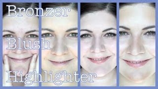 Bronzer Blush Highlighter | AUFTRAG