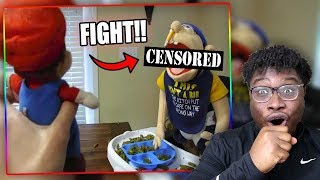 JEFFY FIGHTS MARIO! | SML Movie: Jeffy And The Beanstalk Reaction!