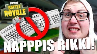 ROPONEN RAGEE! (näppäimistö rikki) | Fortnite Suomi