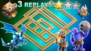 BEST TH11 War Base 2019 With Replays Anti Bowler Anti Miner |CoC NEW Town Hall 11 Defense Strategy