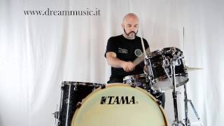 Tama Starclassic BB Bubinga Betulla PX BDD con Flavio Nobili @ Dream Music Studio Roma