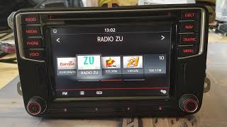 Volkswagen Discover Media PQ with Patch installed on Motherboard - no Component Protection Active