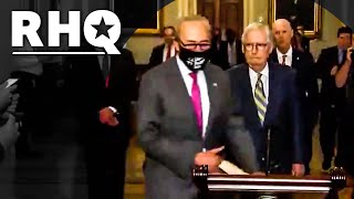Schumer Blocks McConnell In Petty High-School-Hallway Moment