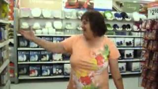 women farts in walmart