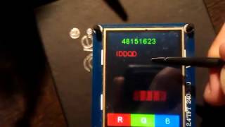 STM32F4 частотомер-генератор-paint