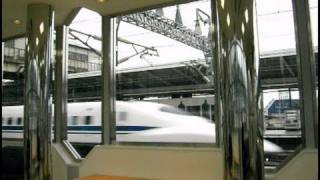 JR 米原駅 東口から新幹線ﾎｰﾑへ(2010-01)Maibara Sta./Japan Railway