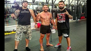 Chad Mendes Typical Thursday Training Day| UFC Fight Preparation