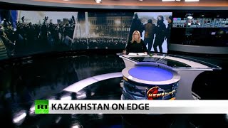 Kazakhstan catastrophe: Protests descend into arson, violence & political upheaval