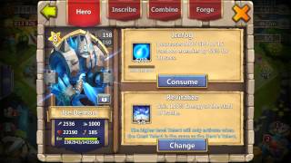 Castleclash: Farming the 57 shard dungeon!