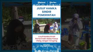 Sambil Jualan Nasi Kuning, Jusuf Sindir Pemerintah