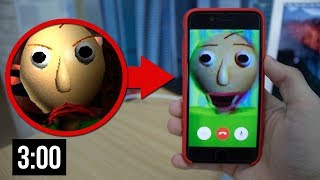 ПОЗВОНИЛ ЗЛОМУ УЧИТЕЛЮ МАТЕМАТИКИ БАЛДИ В 3:00 НОЧИ! ЭТО УЖАСНО! БАЛДИ