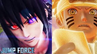 JUMP FORCE Naruto, Sasuke, Seiya Gameplay and Movesets