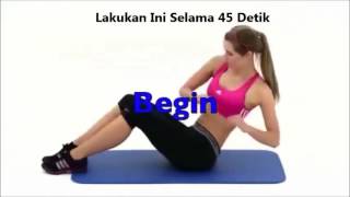 Video Gerakan Senam Mengecilkan Perut Buncit Membakar Lemak Dengan Cepat Dan Alami