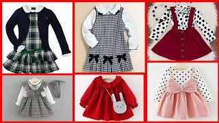 Most beautiful winter baby frock designs