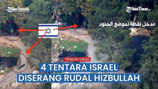 Serangan Hizbullah di Manara Lukai Empat Tentara Israel