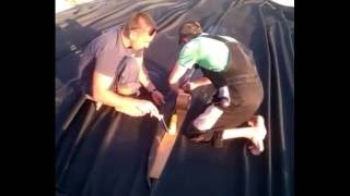 склеивание пленки EPDM