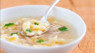 Recette de soupe de poulet aux vermicelles maison