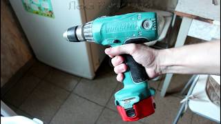 Переделка шуруповерта Makita c Ni-Cd на Li-ion
