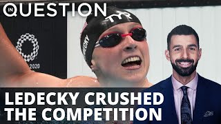 US swimmer dominates first-ever women's 1500 meter freestyle