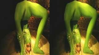 Contortionist performer at Whitehat party @ Osha Thai during RSA