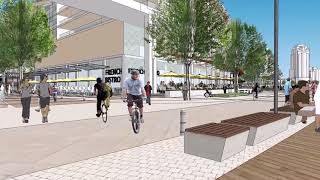 Northeast False Creek Concord Pacific Waterfront Entertainment District animation