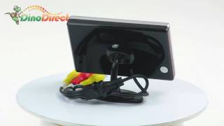 3.5" Color TFT LCD Car Rear View Mirror Monitor Black ET-350  from