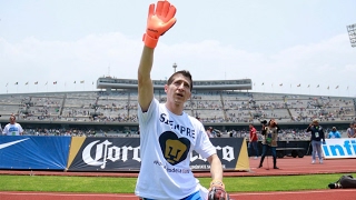 Pikolin Palacios se despide de Pumas en CU