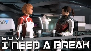 Mass Effect Andromeda: Suvi Romance #3  - "Tea time with Suvi"