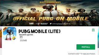 NEW PUBG LITE in just 200mb?||for Android||for 1gbram devices/low end devices