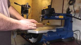 Scheppach Deco 405 V scrollsaw trying to kill me