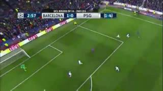 Barcelona 6 - PSG 1 Şampiyonlar ligi maç özeti. ( 08.03.2017 )