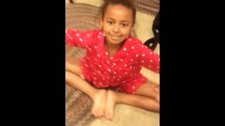 Flexible girl(double jointed)