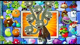 Зомби с головой Растений. Растения против зомби наоборот.Plants vs Zombies ZOMPLANT vs ZOMBOTANY MOD