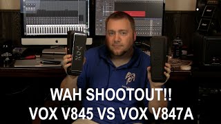 Wah Shootout!! VOX V845 vs VOX V847A (Clean/Dirty)