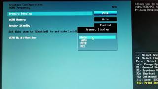 Asus P8Z77 V LX Graphics Options