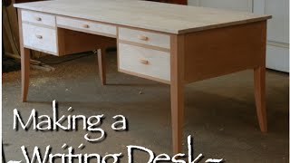 Writing Desk Building Process by Doucette and Wolfe Furniture Makers