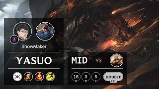 Yasuo Mid vs Azir - KR Master Patch 9.8