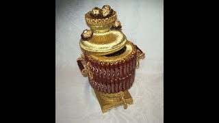 # DIY. САМОВАР. # ПОДАРКИ СВОИМИ РУКАМИ. НОВЫЙ ГОД 2019 МАСТЕР КЛАСС. букеты из конфет.