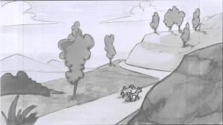 animatic wolf and dog fable