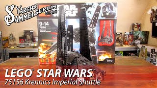Review LEGO Star Wars Rogue One 75156 - Krennics Imperial Shuttle - Unboxing Speedbuild - deutsch