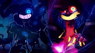Nightmare Sans Vs Error Sans Stronger Than You Duet