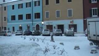 Snjeg Buje prosinac 2009