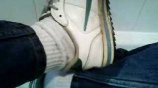 WET - Nike & White Socks WET AGAIN!