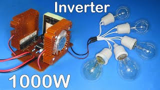 How to make 1000W Inverter | DIY Electronic project