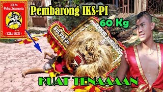 Pendekar IKS-PI mencoba DADAK MERAK 60Kg Bersama Kentong Suro Ganong
